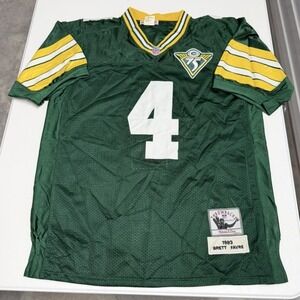 Mitchell & Ness Brett Favre 1993 Green Bay Packers Jersey NFL 75th Patch Size 50